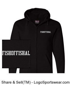 FishOffishal Zip-up hoodie Design Zoom